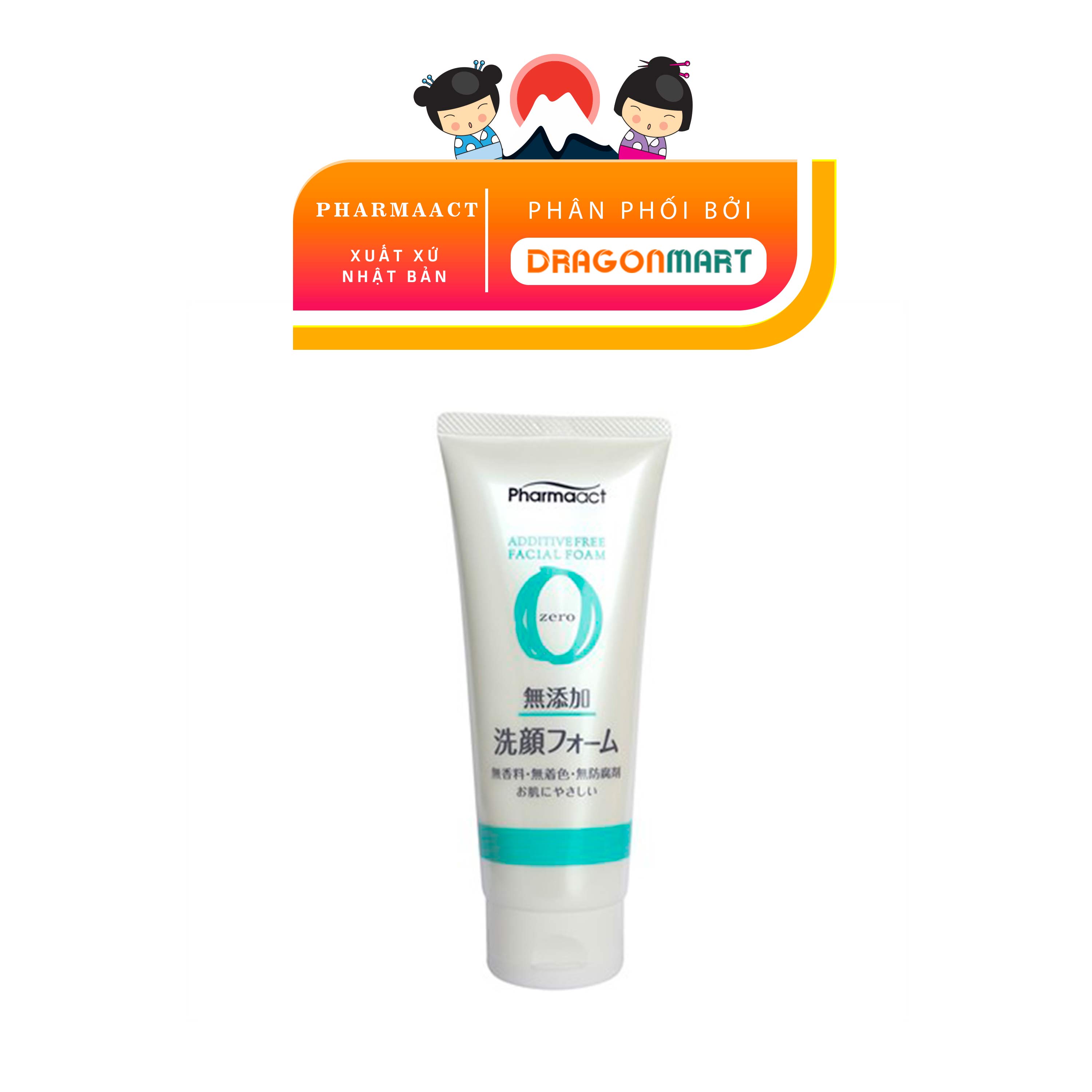 [NHẬT BẢN] Sữa Rửa Mặt Kumano Pharmaact Cool Facial Foam - Dành Cho Nam (130g)