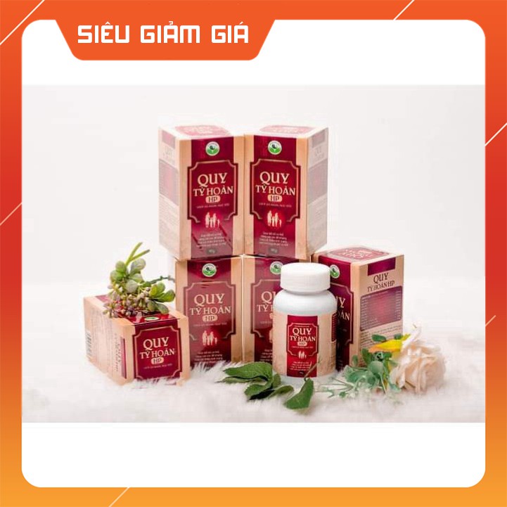 Quy ty hoàn HP viên ăn ngủ ngon giúp bồi bổ cơ thể, nâng cao sức đề kháng lọ 90g 500-700 viên Đông y Hòa Phương HP3A