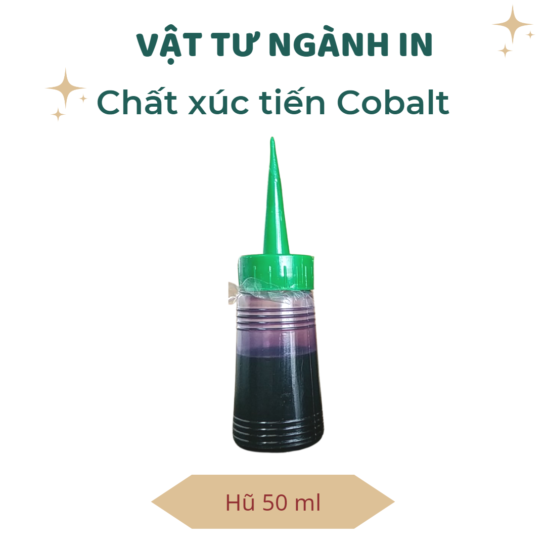Chất xúc tiến, mau khô Cobalt( Xycatit) – chất làm mau khô cho sơn dầu, mực in và là xúc tác cho nhựa composite