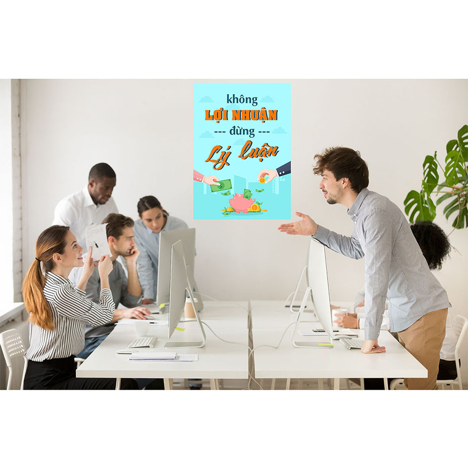 Decal trang trí Slogan trang trí văn phòng công ty số 20
