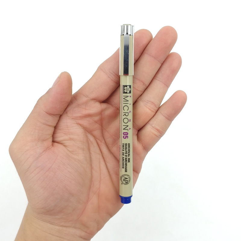 Bút Đi Nét Sakura Pigma Micron 05 - Màu Royal Blue