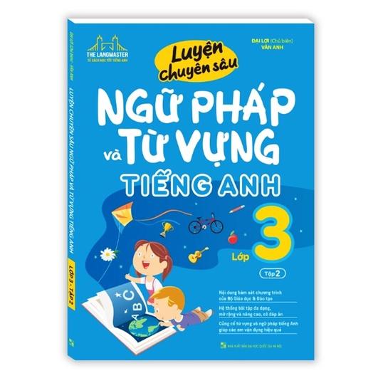 Sách - Combo Luyện chuyên sâu ngữ pháp và từ vựng tiếng anh lớp 3