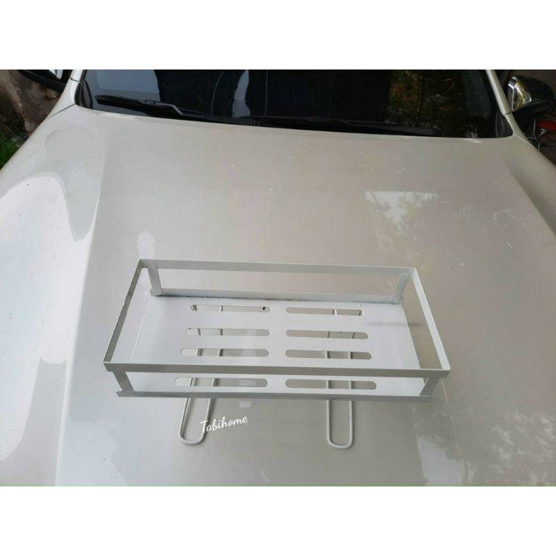 Kệ đựng đồ sau toilet - kệ đựng đồ bằng sắt đa năng