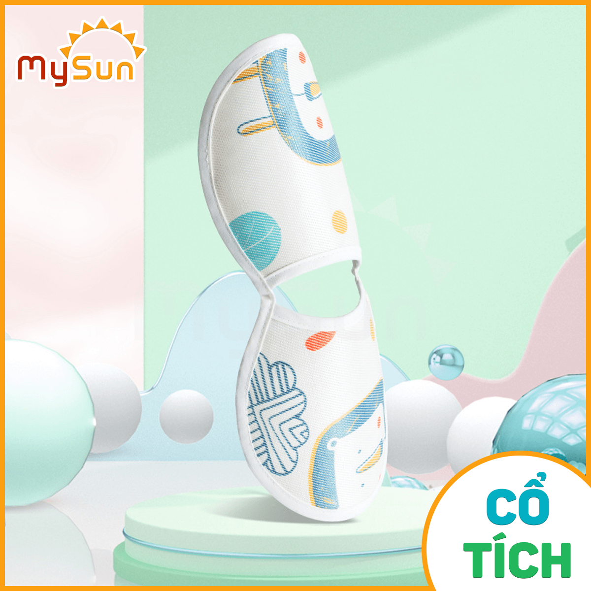 Gối lót đầu cho bé sơ sinh bú bình sữa đa năng lót tay mẹ MySun