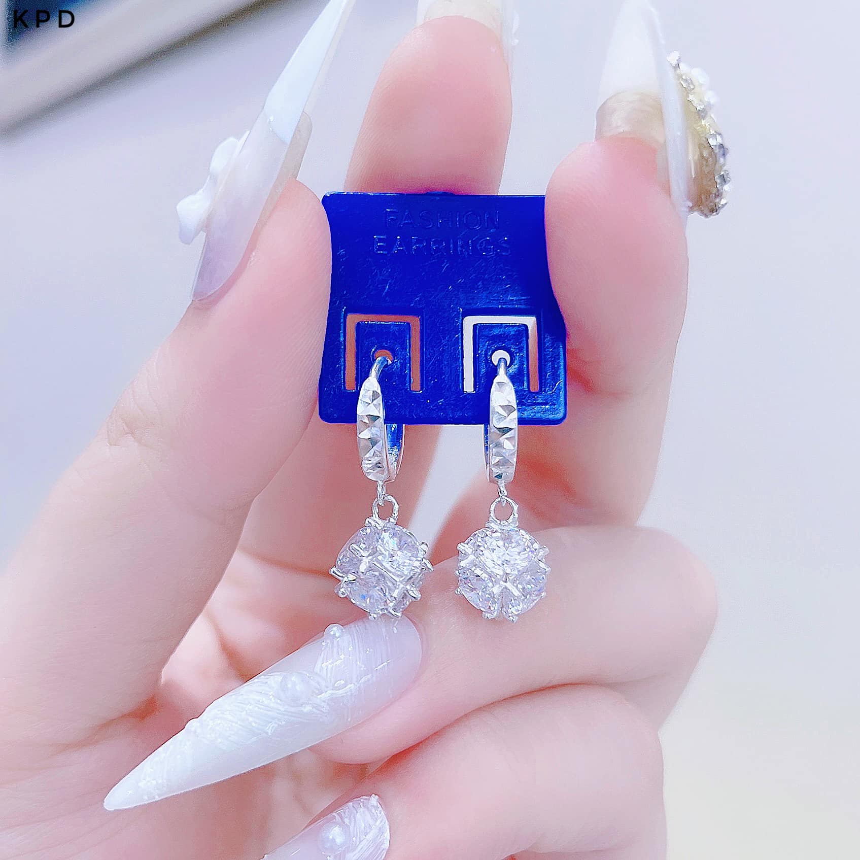 Bông tai bạc trẻ em các mẫu MS65