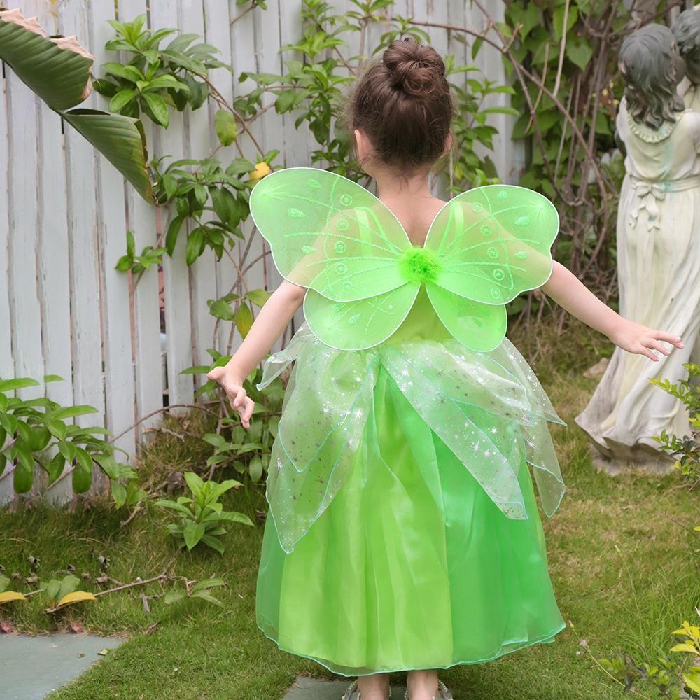 Đầm công chúa cho bé gái hóa trang cánh bướm dự tiệc đẹp size 15-35kg hàng Quảng Châu
