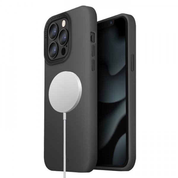Ốp Lưng dành cho Iphone 13 Pro UNIQ Hybrid MagS-Compatible Lino Hue Kết Cấu Gọn Nhẹ Hỗ Trợ Sạc Nhanh - Hàng chính hãng