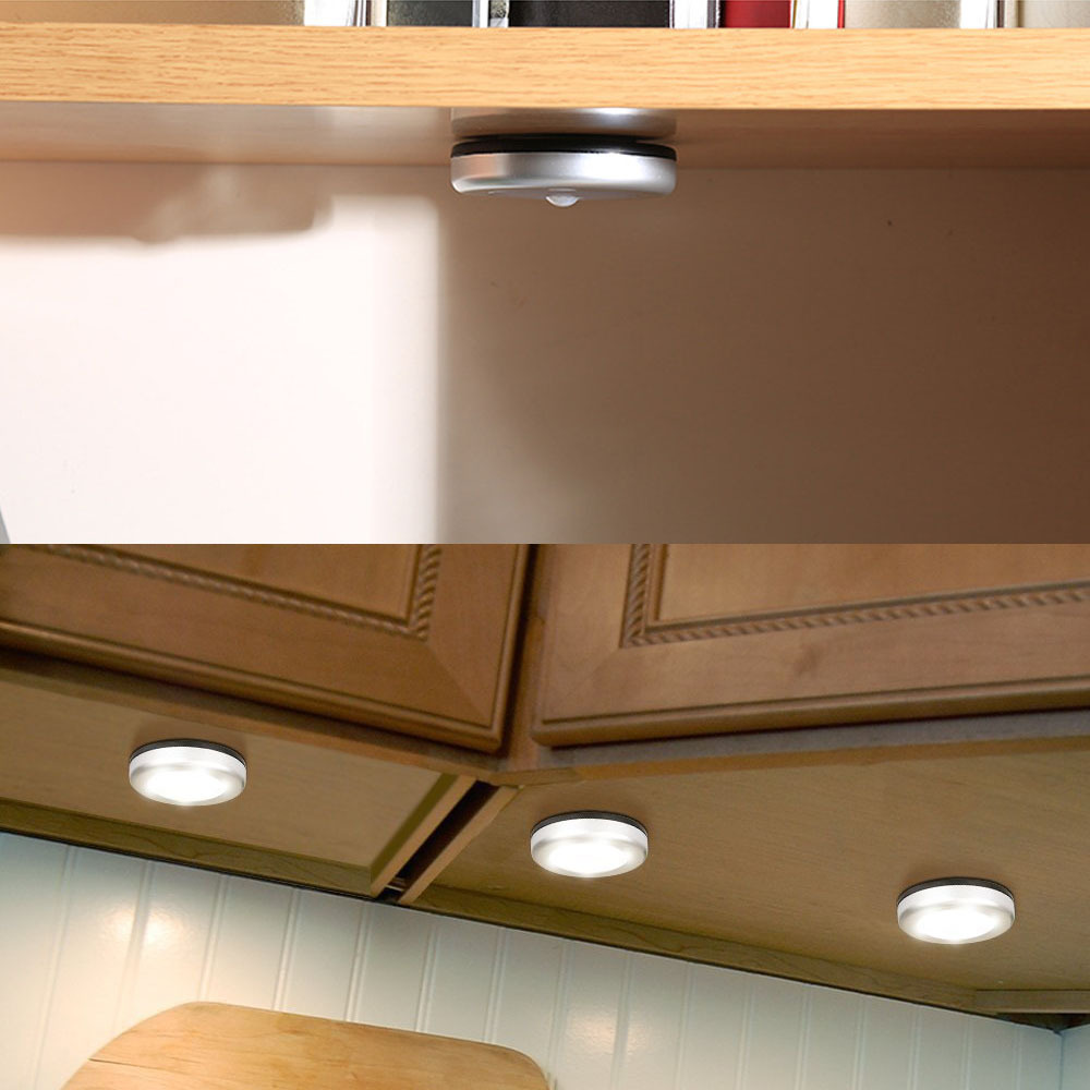 Đèn LED Cảm Ứng Dán Tủ Nhỏ Gọn, Tiện Lợi.