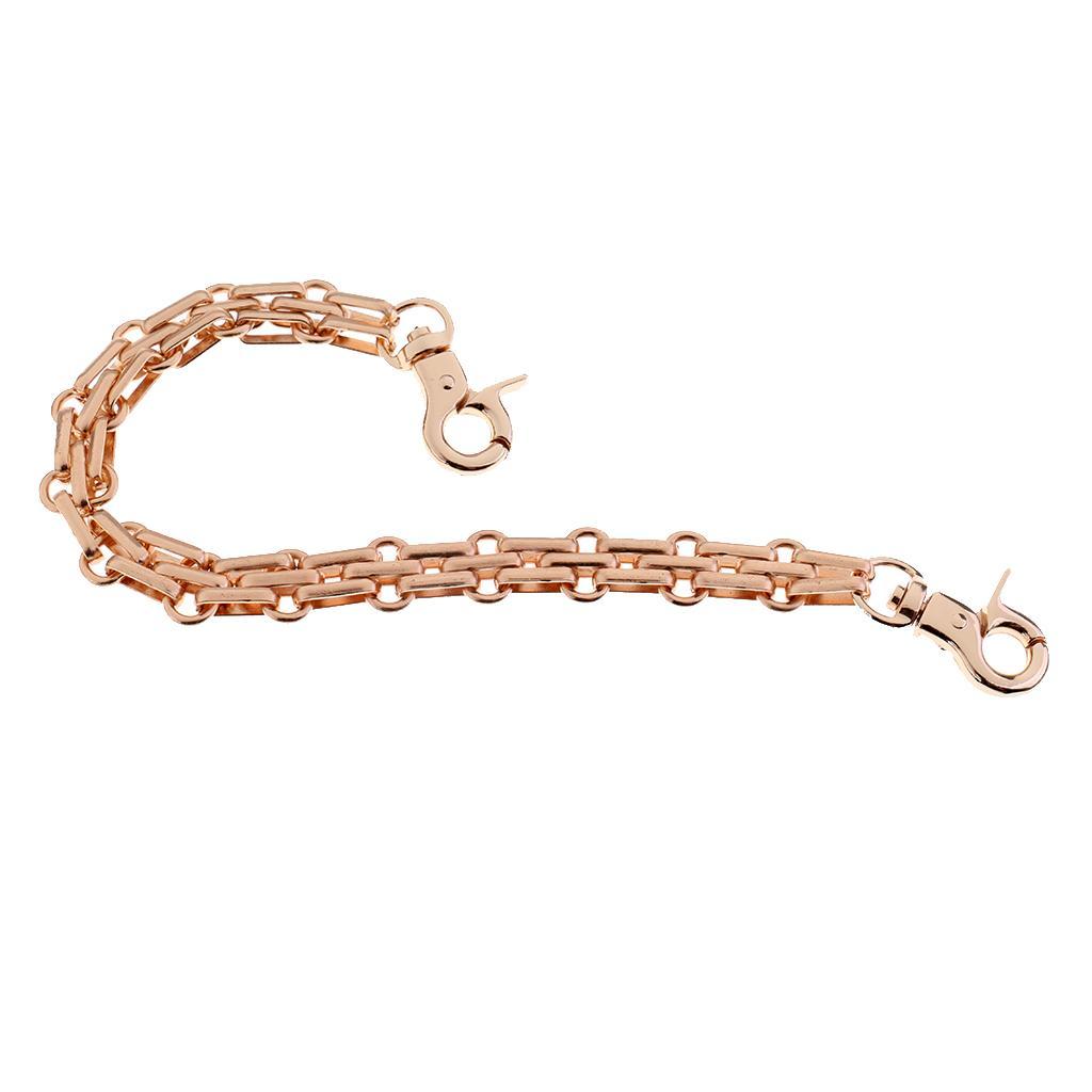2pcs 25cm Metal Purse Chain Strap Handle Shoulder Bag Replacement