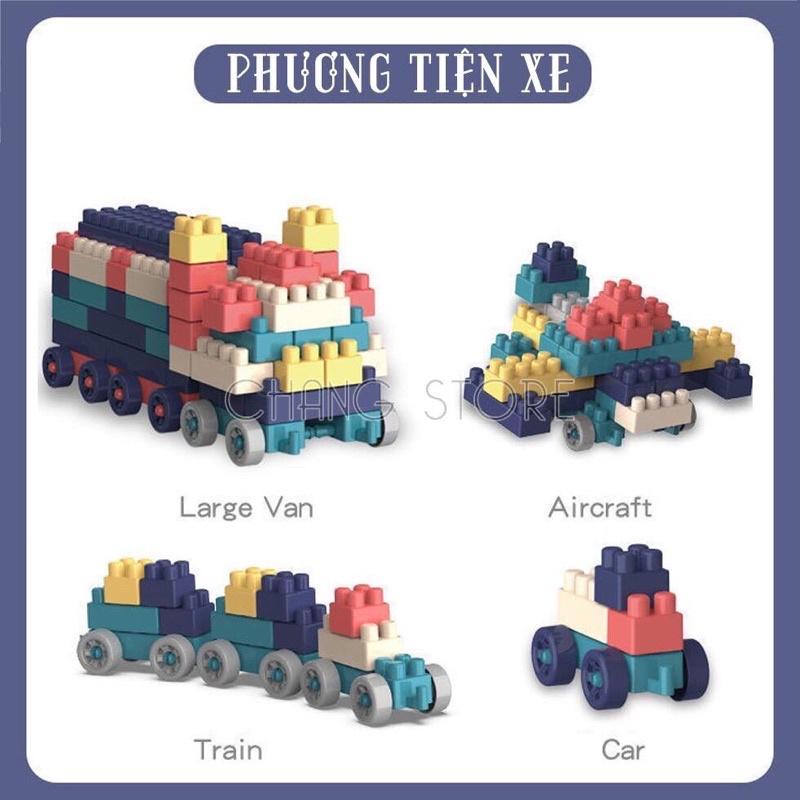 Xếp Hình 520 Chi Tiết, Bé Thoả Sức Sáng Tạo, Càng chơi Càng thông Minh