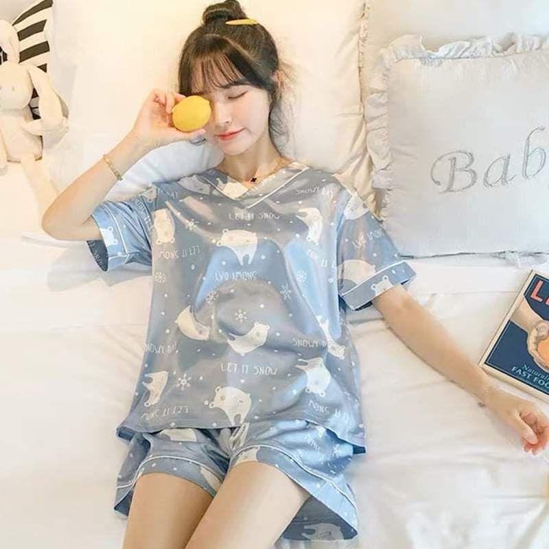 Đồ mặc nhà - Homewear - Vải băng lụa