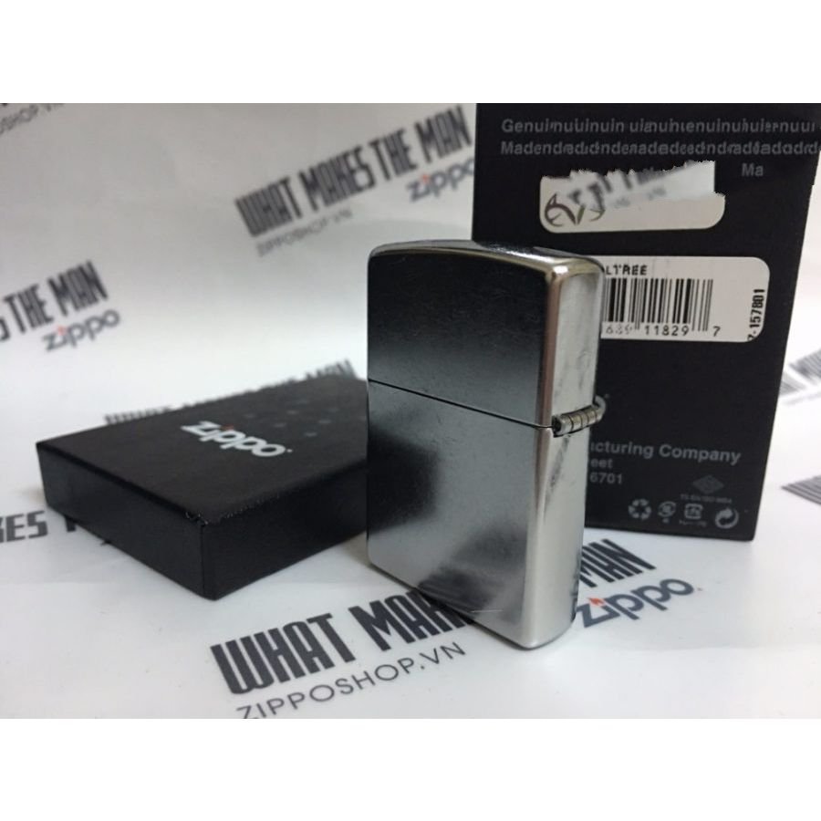 Bật Lửa Zippo Real Tree Apg Street Chrome Chính Hãng Usa