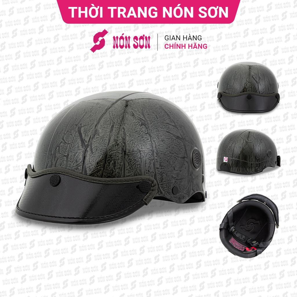 Mũ bảo hiểm lỗ thông gió phiên bản mới NÓN SƠN chính hãng SM-XR579 - Size M 56.5cm