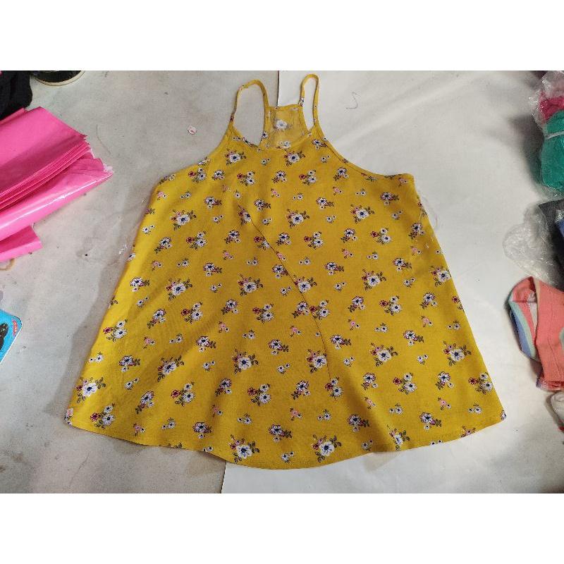 Áo lanh 2 dây hàng cắt bigsize cho người mập