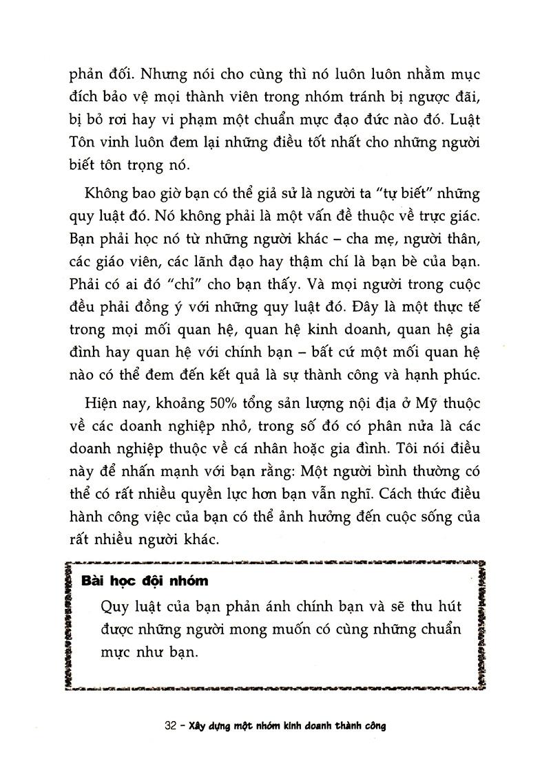Xây Dựng Một Nhóm Kinh Doanh Thành Công (Tái Bản 2022)