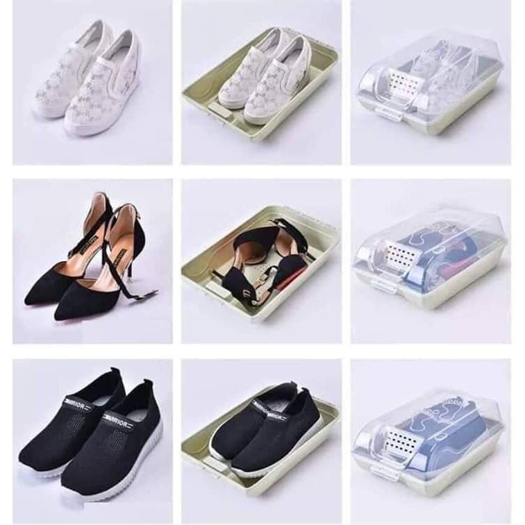 Hộp đựng giày có lỗ tiện ích