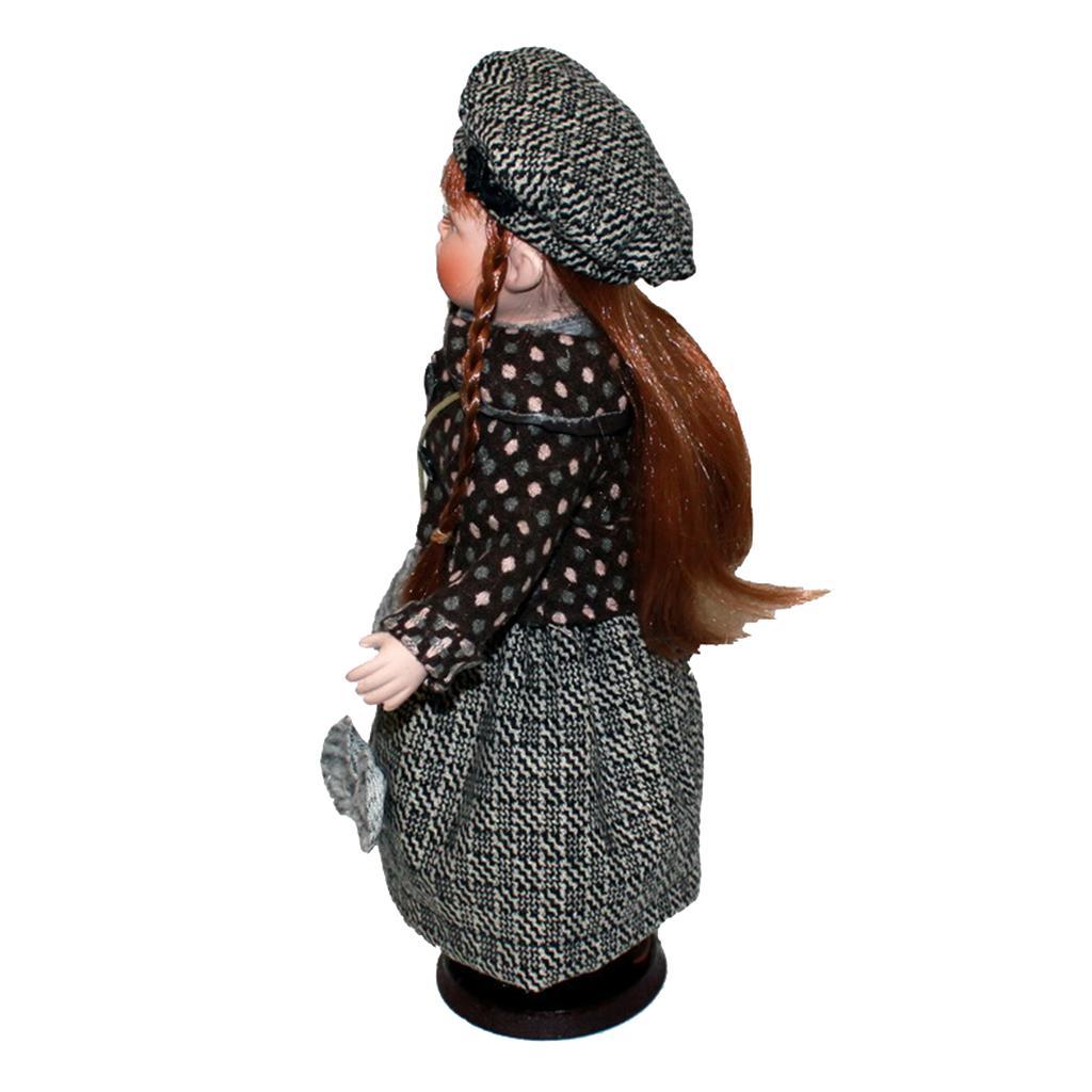 Vintage Elegant Porcelain Doll Splicing Doll 40cm