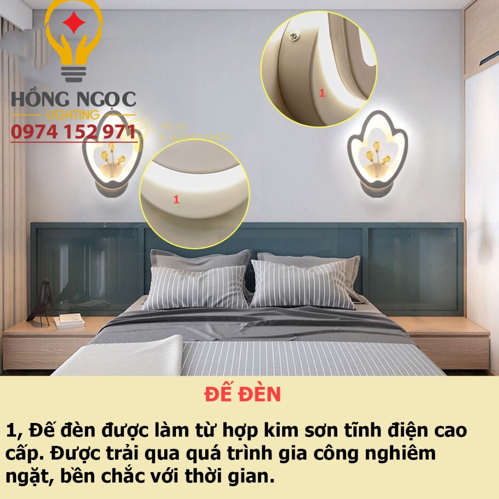 Đèn tường led hình lá, đèn gắn tường trang trí, đèn tường phòng ngủ, gắn tường phòng khách, gắn cầu thang