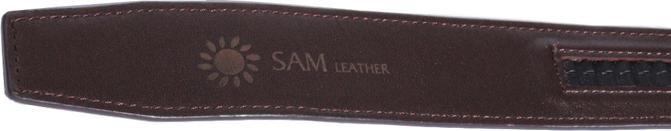 Dây Thắt Lưng Da Bò - Dây Nịt Nam không mặt khóa SAM Leather SDNSX002