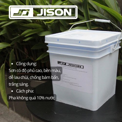 Sơn nội thất Cao Cấp Jison Thùng 22kg