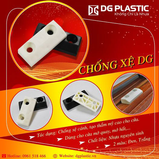 chống xệ cửa DG | Đệm chống xệ | DG Plastic