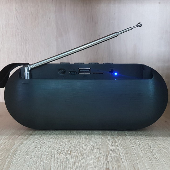 Loa bluetooth Kisonli S8 tích hợp anten bắt sóng cực mạnh, hỗ trợ TWS kết nối cùng lúc 2 loa (màu ngẫu nhiên) Hàng Chính Hãng