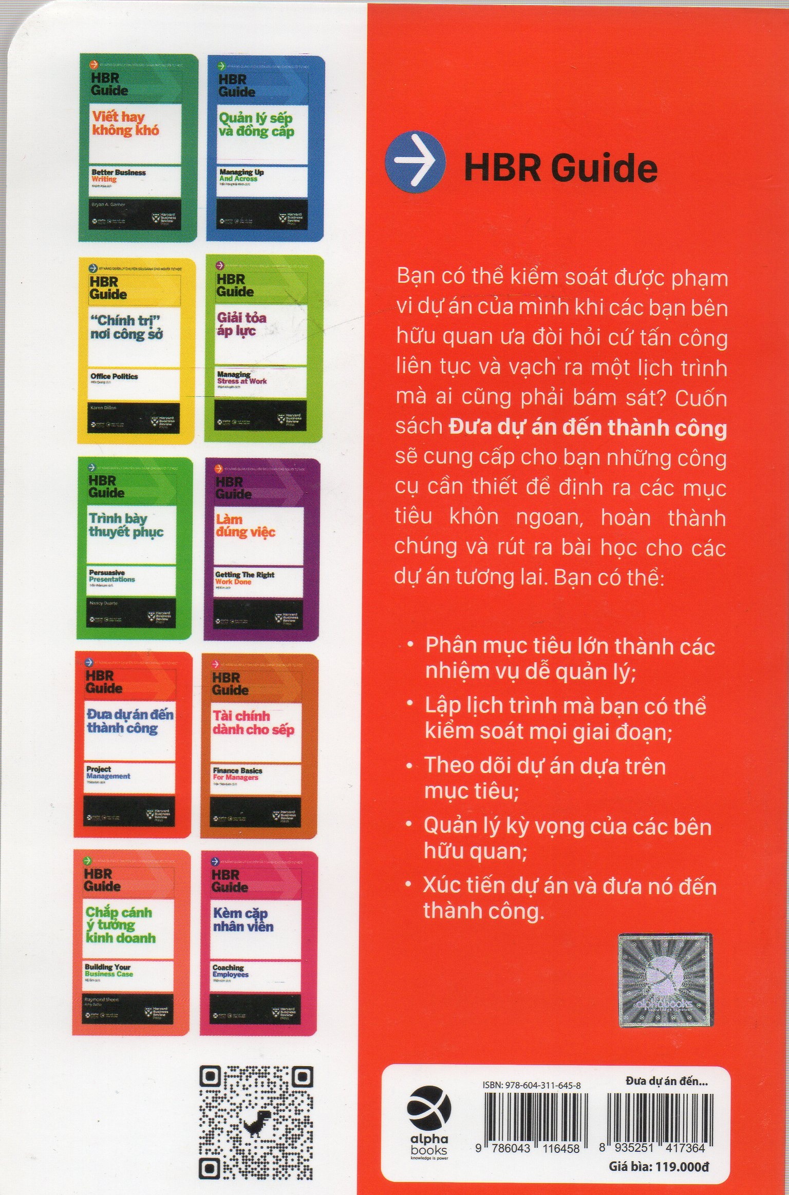 HBR Guide - Đưa Dự Án Đến Thành Công - Project Management