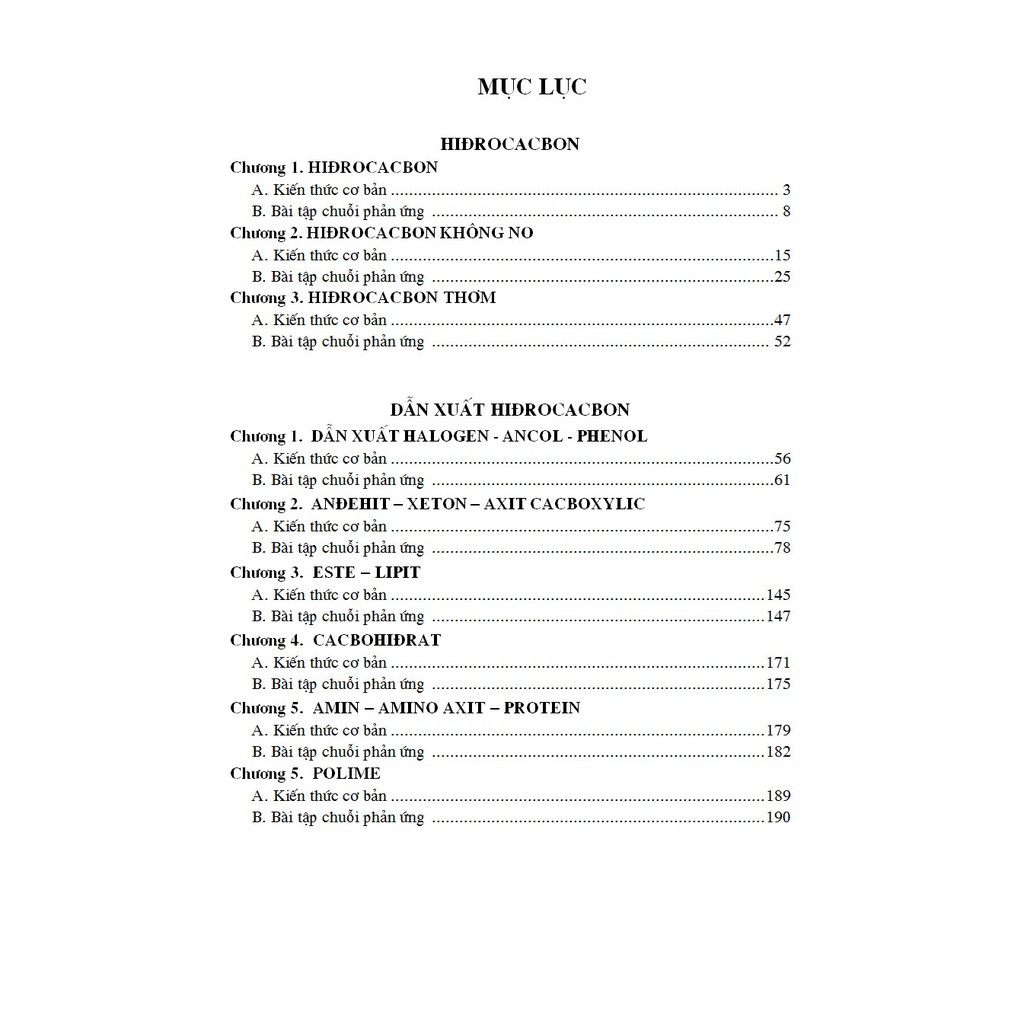 Sách - Sơ Đồ Chuỗi Phản Ứng Hóa Học Hữu Cơ