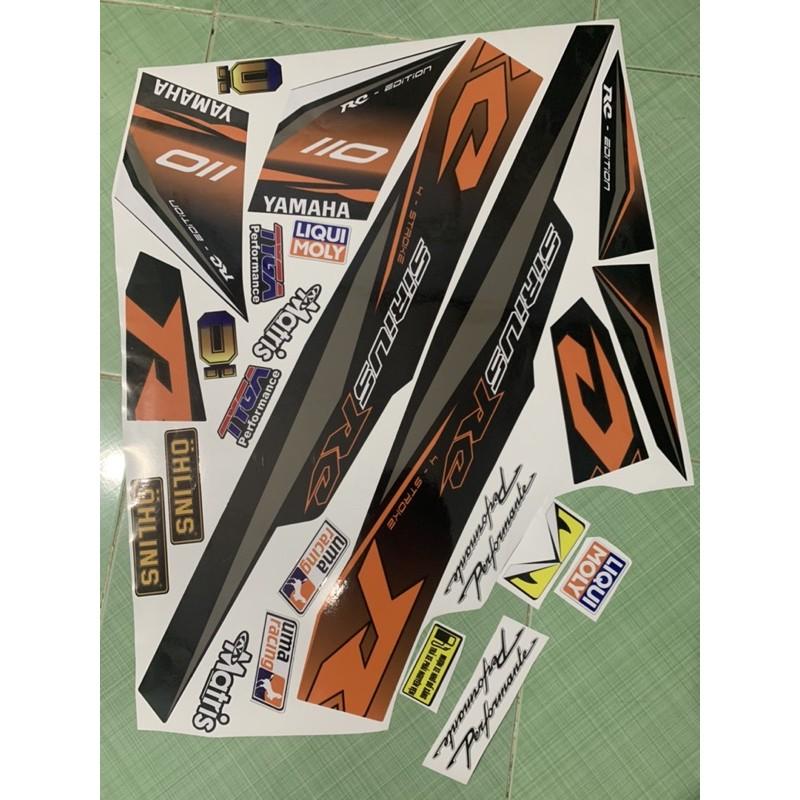 Tem sirius 110 rc cam đen 2019