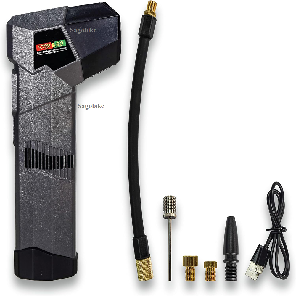Máy bơm lốp Stop &amp; go - Máy bơm pin Stop và go -  Máy bơm hơi Stop&amp;Go CL-RCP (new), hàng chính hãng, nhập khẩu Mỹ