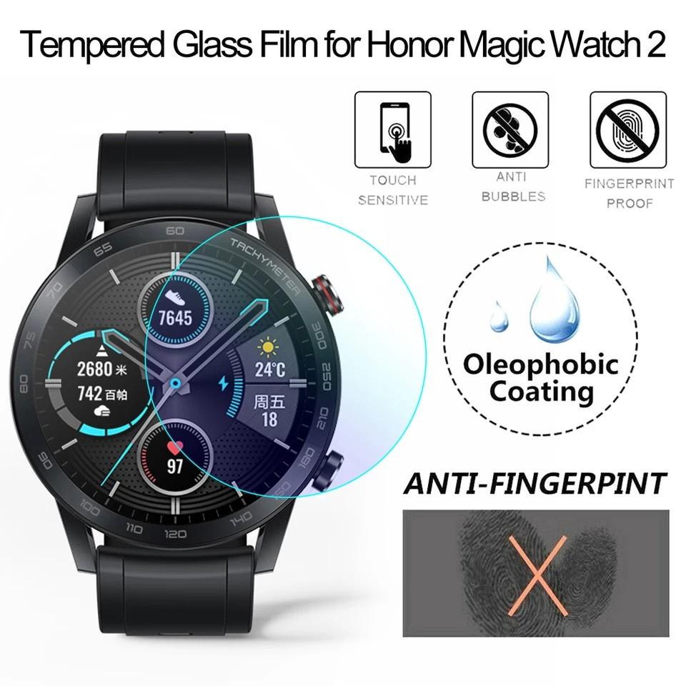 Kính cường lực 2D chống trầy xước bảo vệ cho đồng hồ Honor Magic Watch 2 46mm