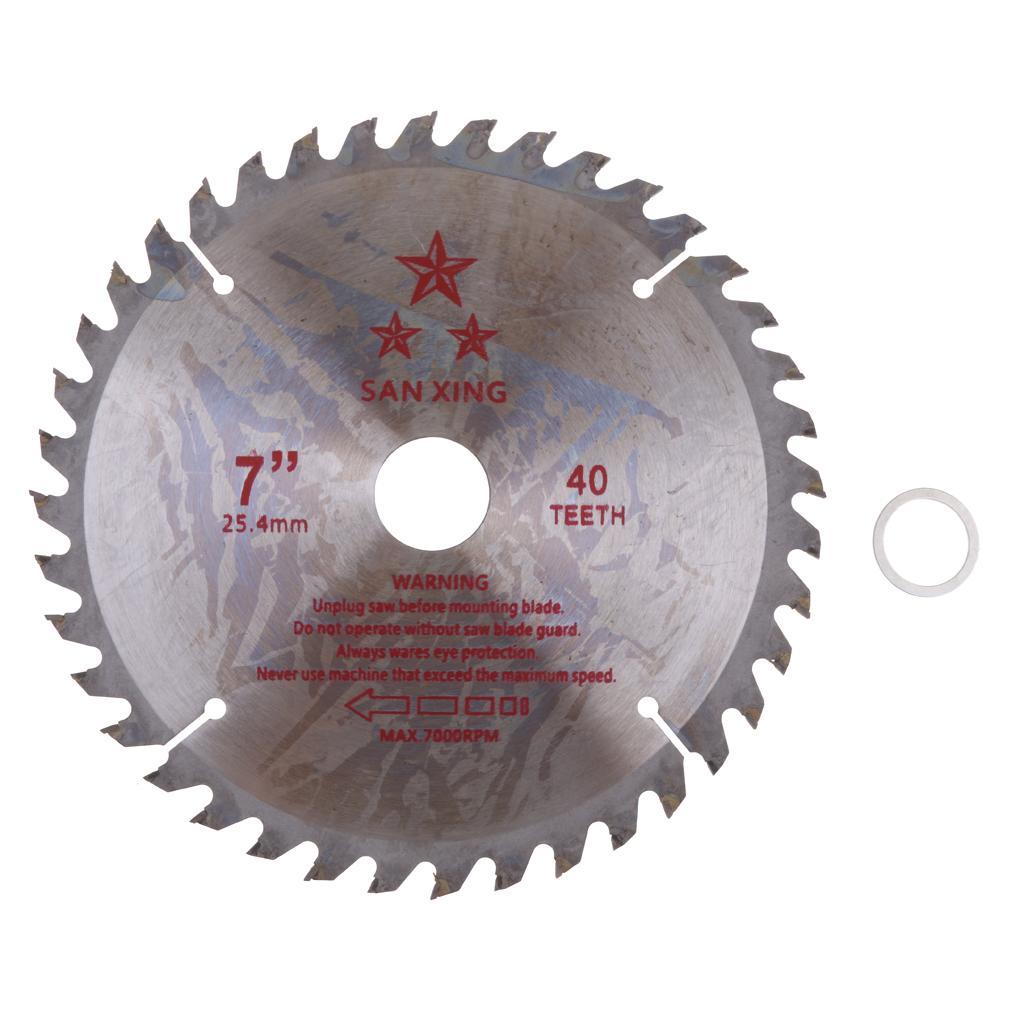 Circular Saw 180mm 40 Teeth Disc Blade Cutting Cutter for Drill Rotary Tool