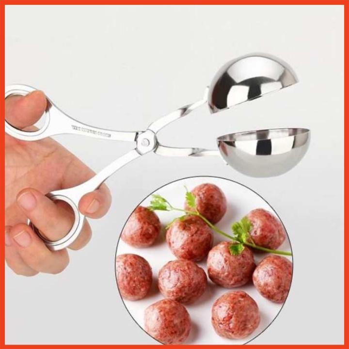 Dụng Cụ Kẹp Thịt Viên, Chả Viên Inox