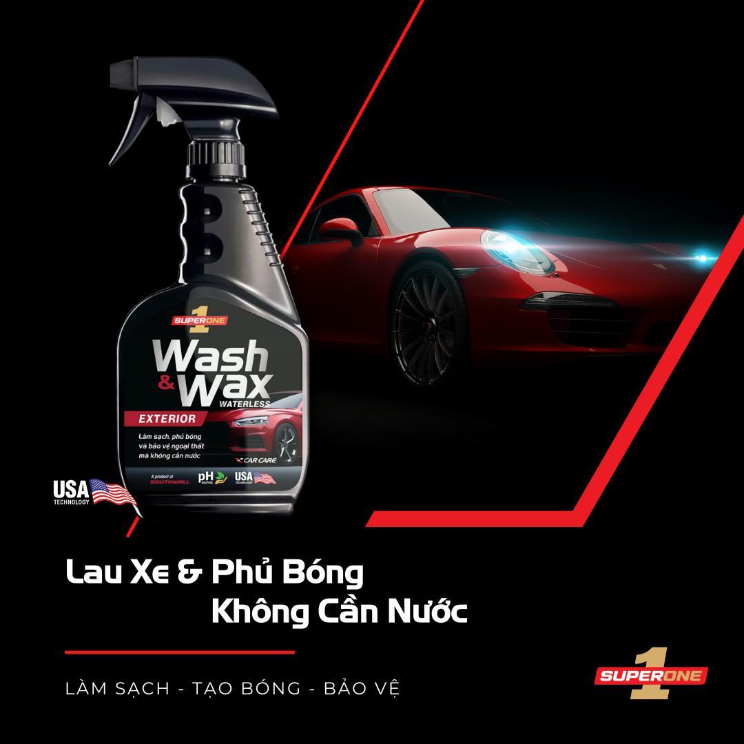 SW -Dung Dịch Lau Xe và Phủ Bóng Không Cần Nước Super One