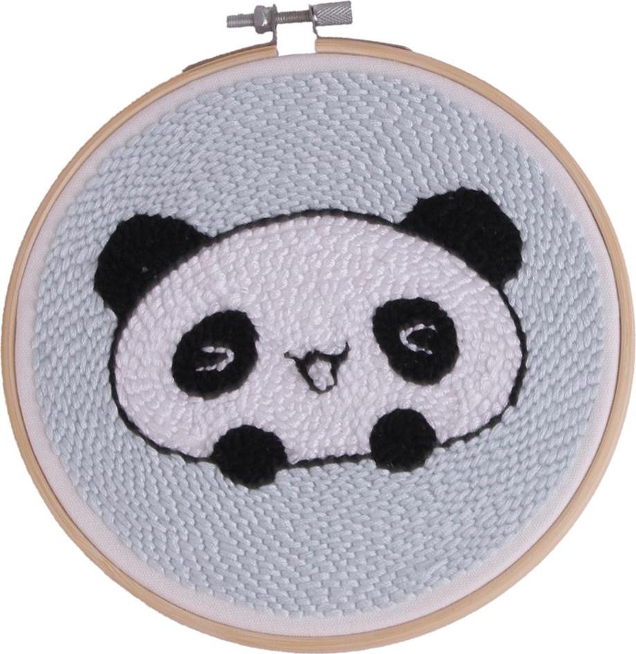 Bộ Dụng Cụ Thêu DIY Kiểu Hoạt Hình Động Vật Cho Người Mới Bắt Đầu