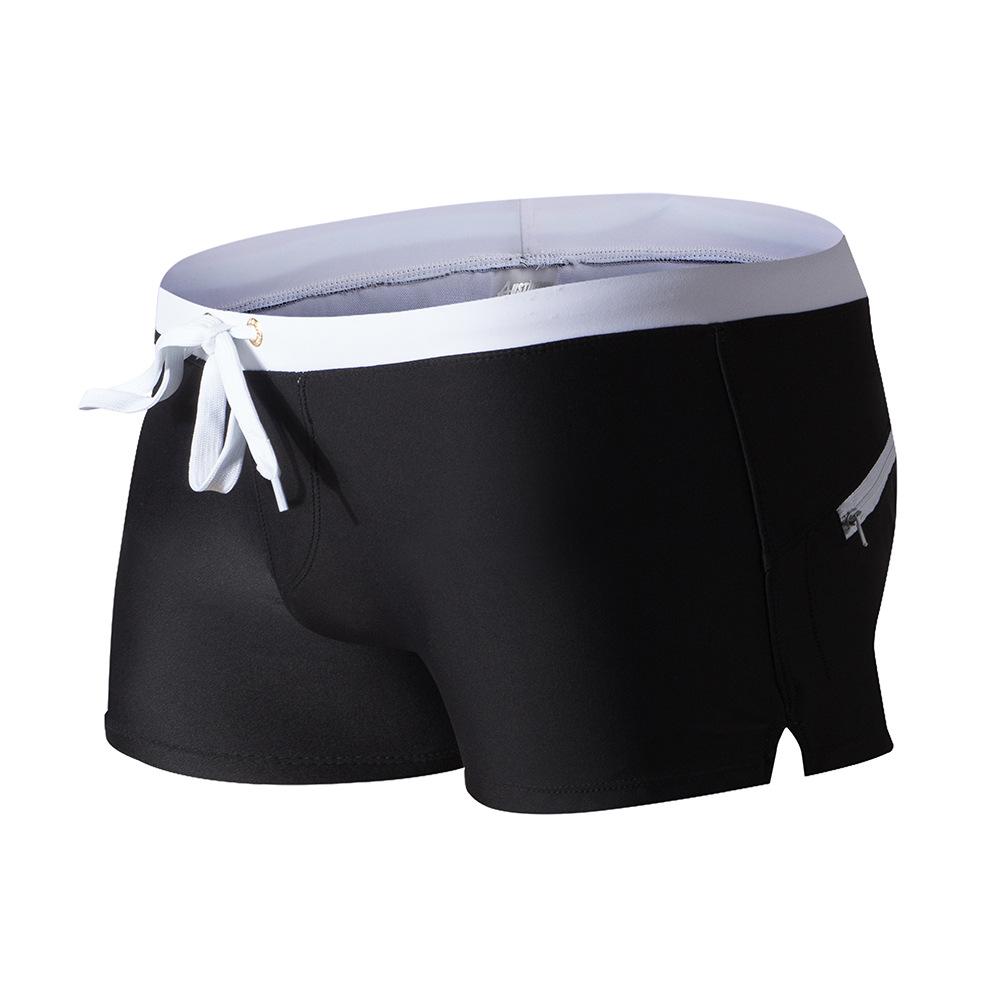 Quần bơi nam boxer xẻ tà QB13 - L