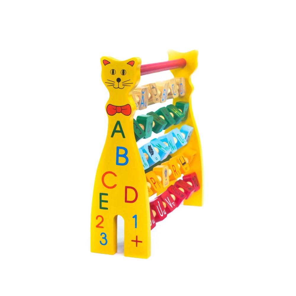 Đồ chơi gỗ Chú mèo ABC | Winwintoys 63312 | Phát triển trí não và tư duy logic | Đạt tiêu chuẩn CE và TCVN