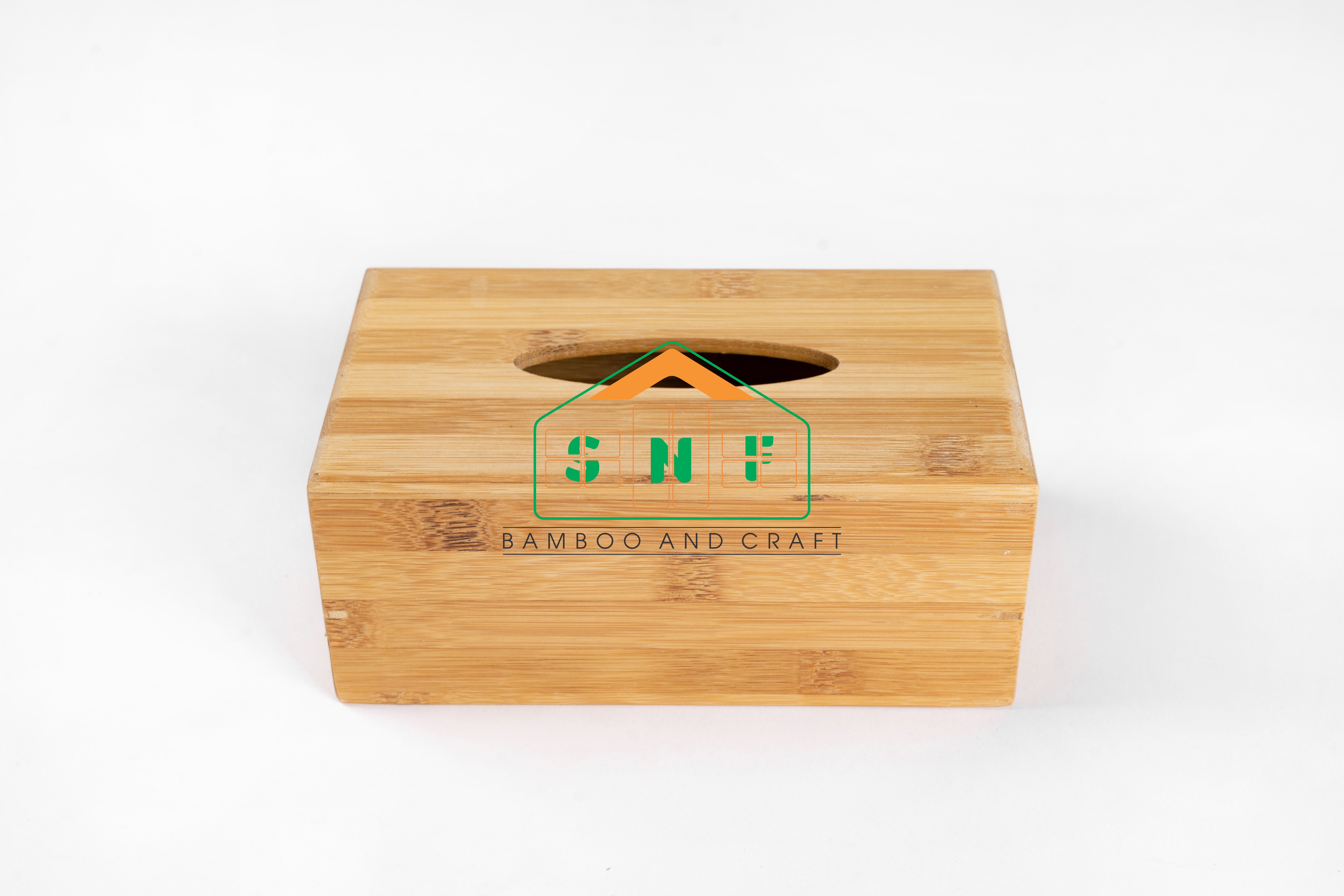 Hộp Đựng Khăn Giấy Chữ Nhật Làm Từ Gỗ Tre Hàng Việt Nam Sản Xuất - SNF Bamboo and Craft