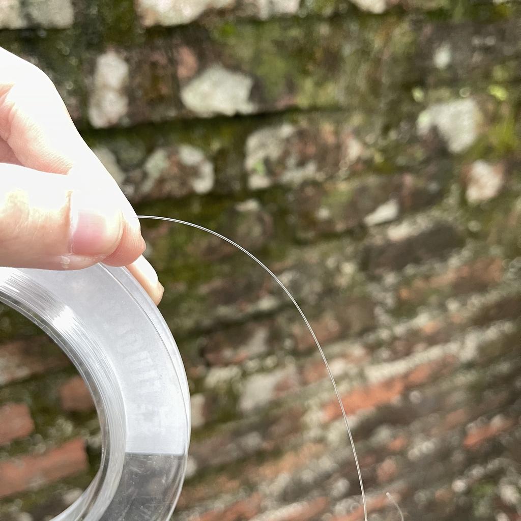 Dây leader câu cá, câu lure FluoroCarbon Nhật Bản Phukiencaulure25 dây cước câu cá, leader tàng hình carbon 100%