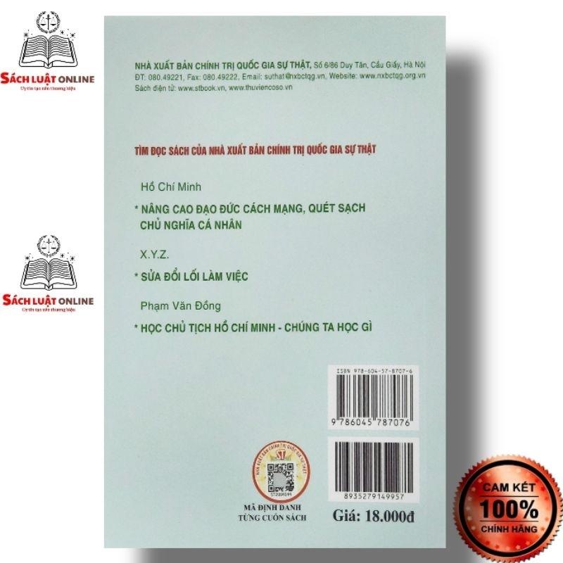 Sách - 125 câu nói của Chủ tịch Hồ Chí Minh về công an nhân dân