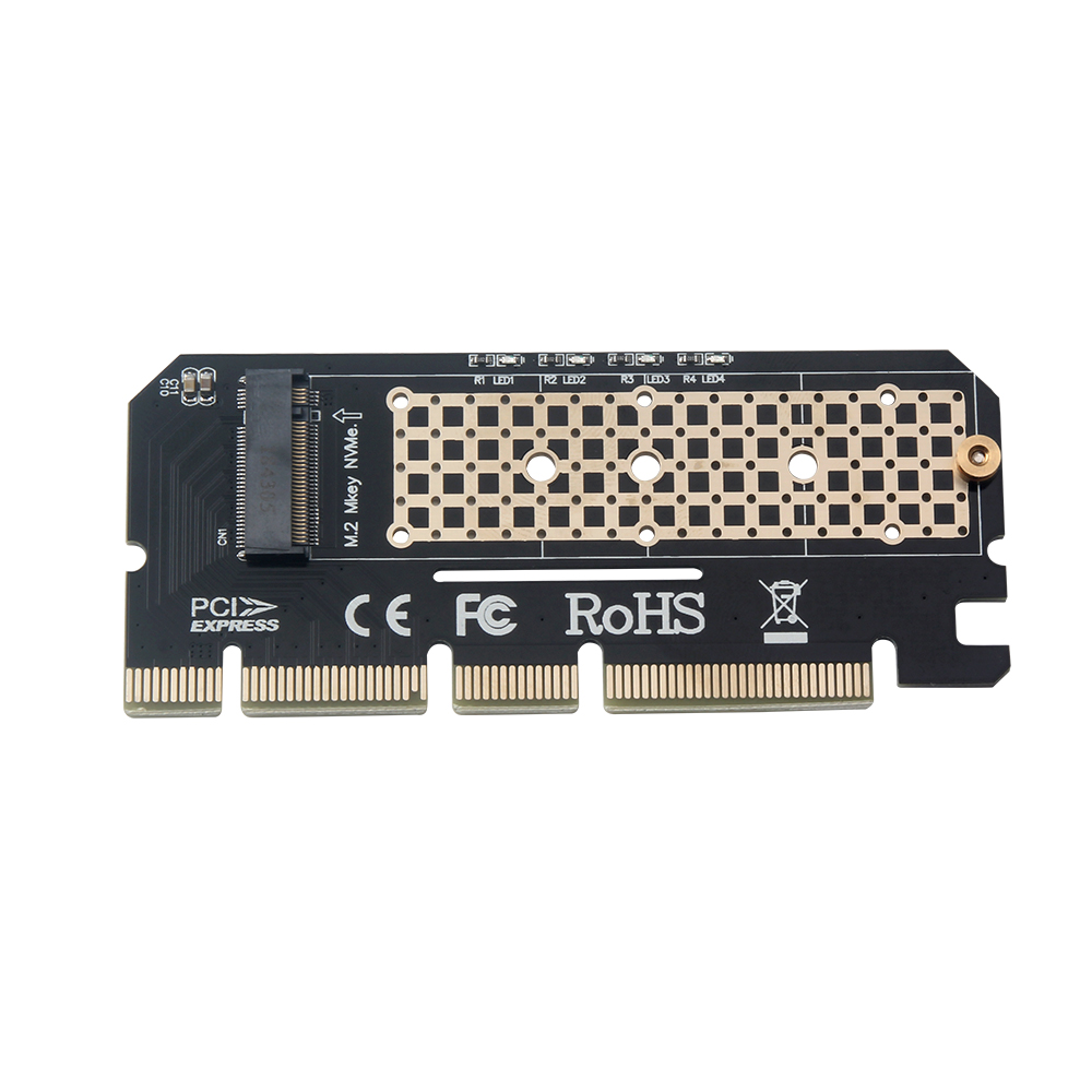 Bộ Chuyển Đổi Thẻ M.2 Nvme SSD Ngff Sang PCIe3.0 X16 Hỗ Trợ Thẻ PCI Express 3.0 X4