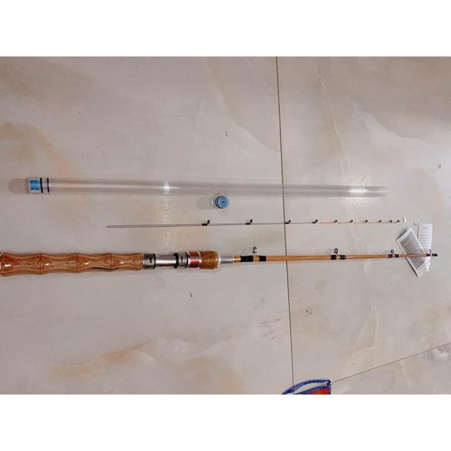 Cần câu tôm câu mực ikada dài 1m5 cần cực khoẻ y hình