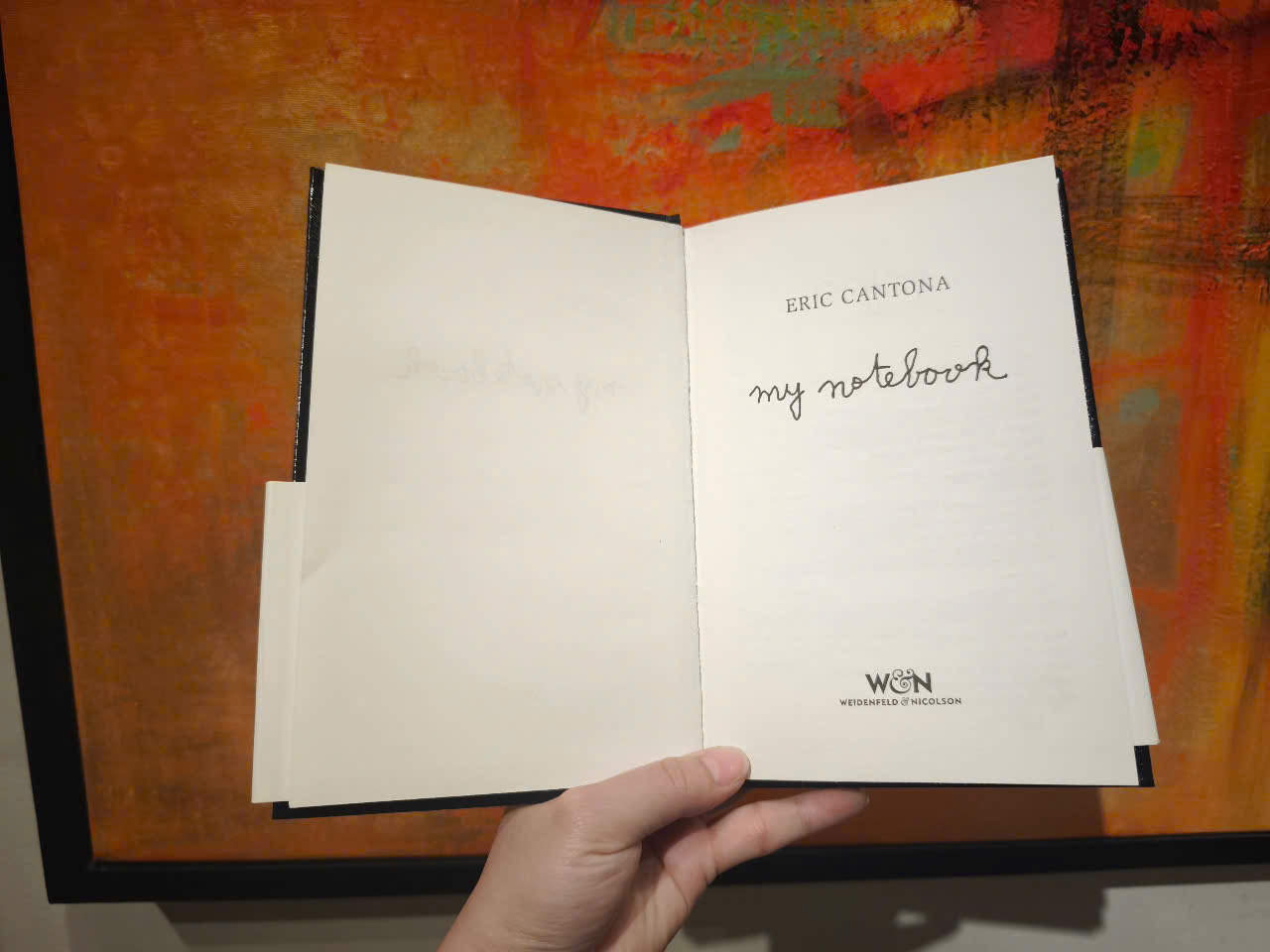 Sách - My Notebook by Eric Cantona