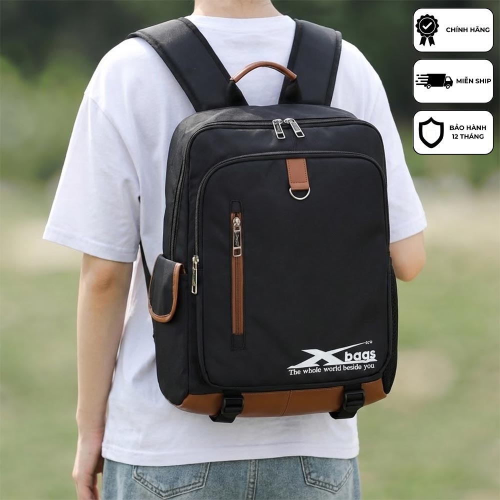Balo đựng laptop, balo đi học nữ cấp 3 XBAGS Xb 3101 ba lô học sinh trung học