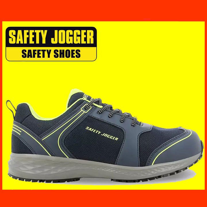 Hàng Chính Hãng Giày Bảo Hộ Safety Jogger Balto, Da Chất Lượng Cao, Đế PU, Chịu Nhiệt Cao, Chống Trượt, Đâm Xuyên – xanh đậm – 41