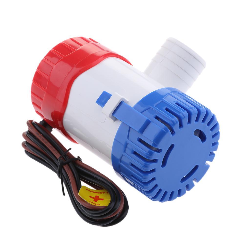 24V 1100GPH Boat Bilge Water Pump  Submersible Pump