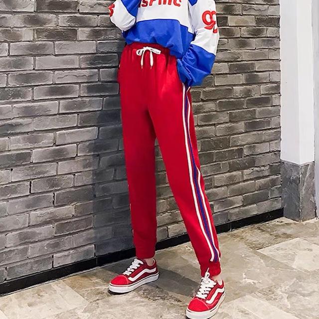 Quần Jogger Nam Nữ Nỉ &quot;3 Sọc Team&quot; G-ALPHA - F021