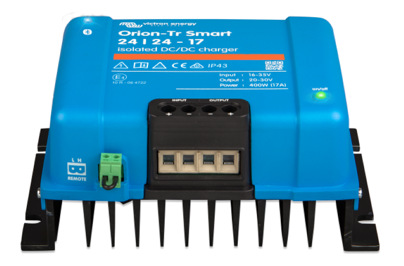 Bộ dual battery Orion-Tr Smart 24/24-17A Isolated DC-DC charger của thương hiệu Victron Energy