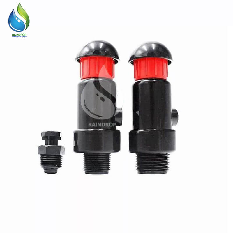 VAN XẢ KHÍ ĐỎ ĐEN PHI 27mm