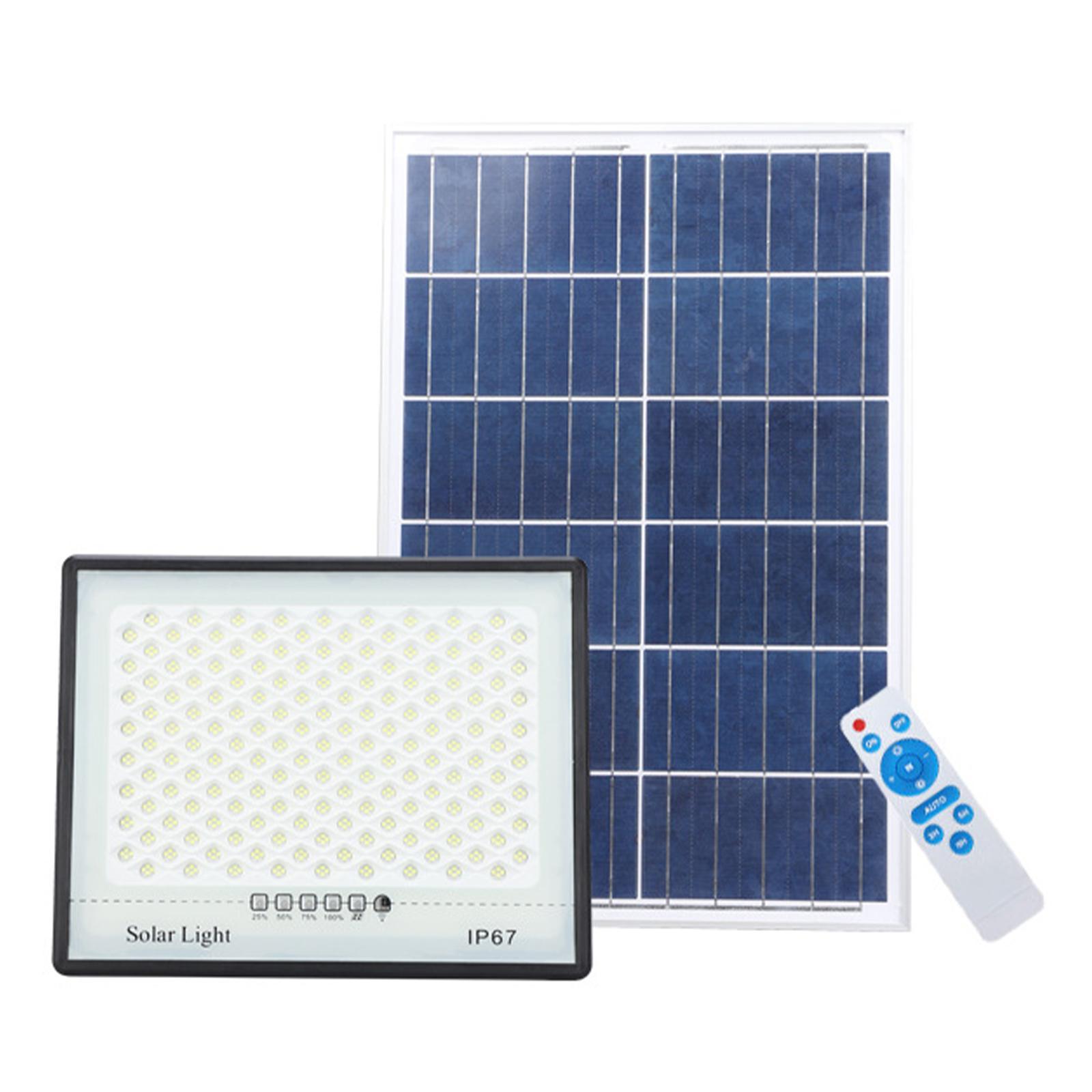 Solar Outdoor Flood Lights Solar Lights 100W for Patio Pathway Swimming Pool